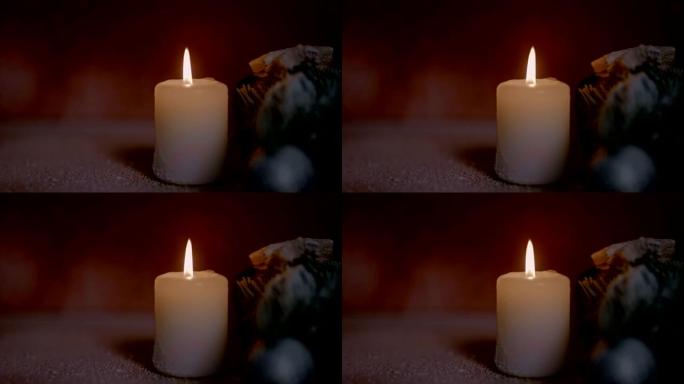蜡烛在黑暗中燃烧1