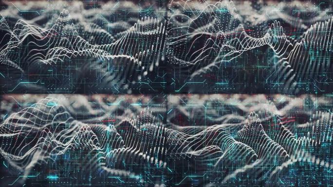 抽象波数据库科技粒子波动