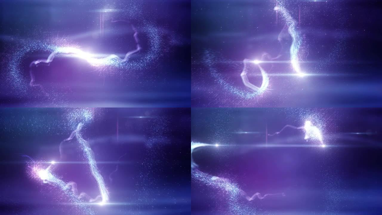 魔法粒子 (紫色)-循环