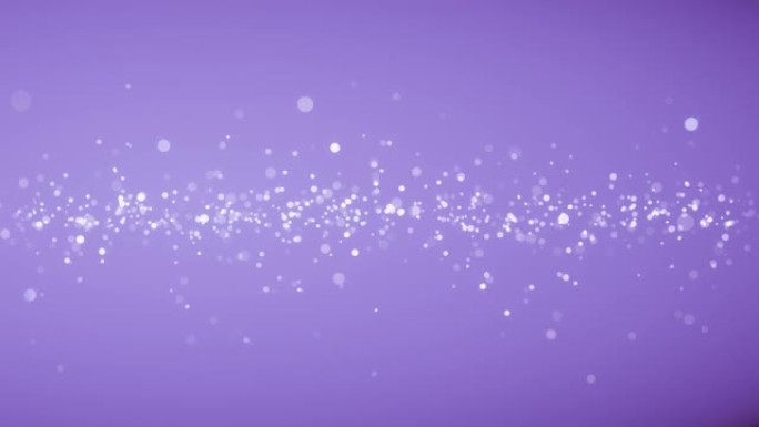 柔和的紫色背景 (可循环)。抽象模糊圆美丽的bokeh运动设计。名人，闪亮，新年快乐，活动，情人节，