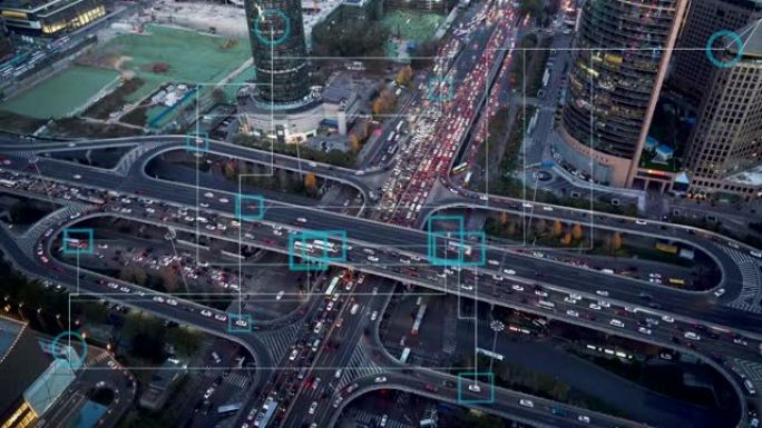 未来智能交通或互联网大数据未来智能城市交