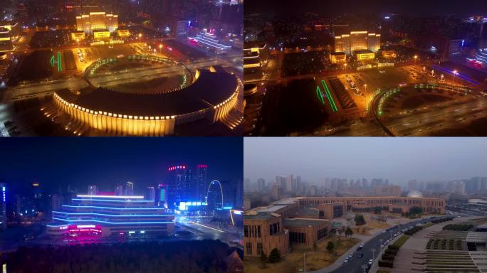 6组新乡 地标 航拍 平原博物院