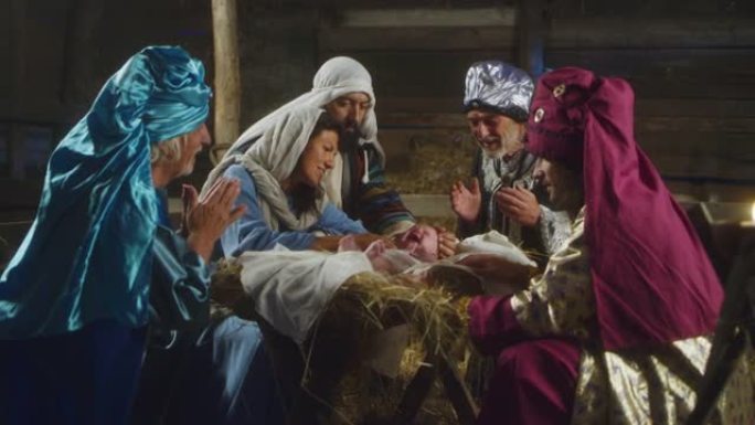 智者在耶稣基督出生后拜访他