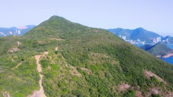 香港浅水湾无人机景观