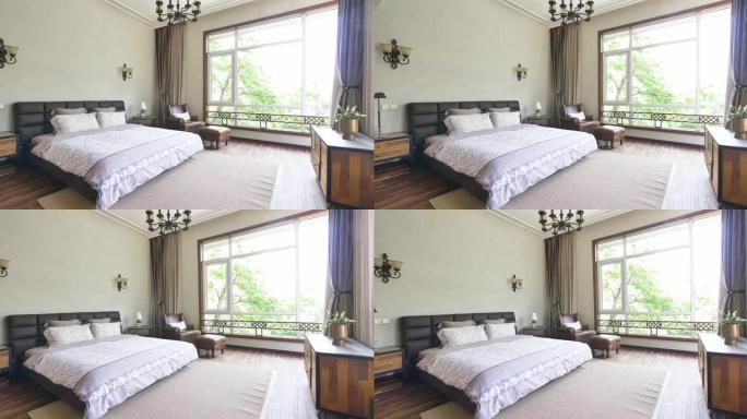 卧室家装房屋装修欧式中式