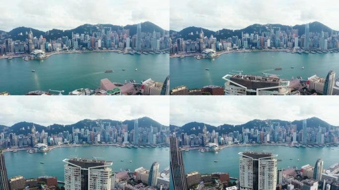 香港市区鸟瞰图1
