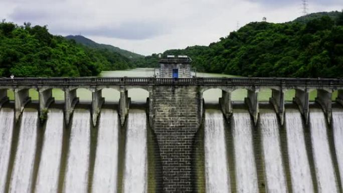 金山郊野公园九龙水库无人驾驶飞机景观