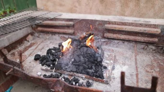 烧烤架BBQ生火烧碳碳烧碳烤
