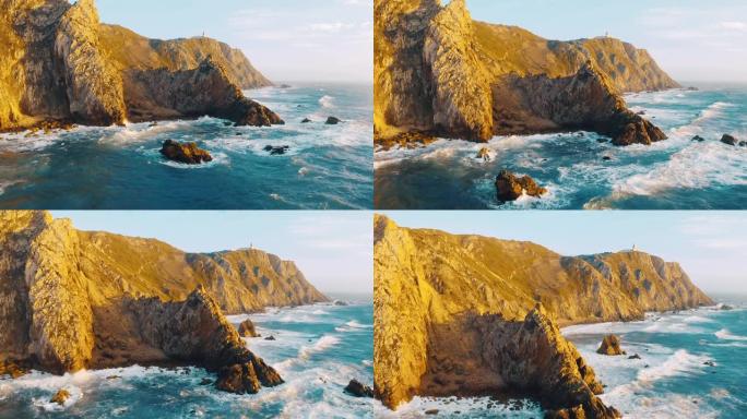 葡萄牙海崖的空中WS风景