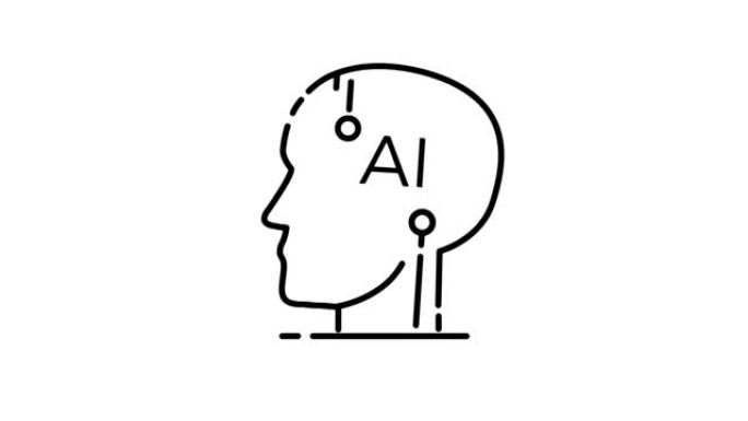 阿尔法通道上的AI人头线图标