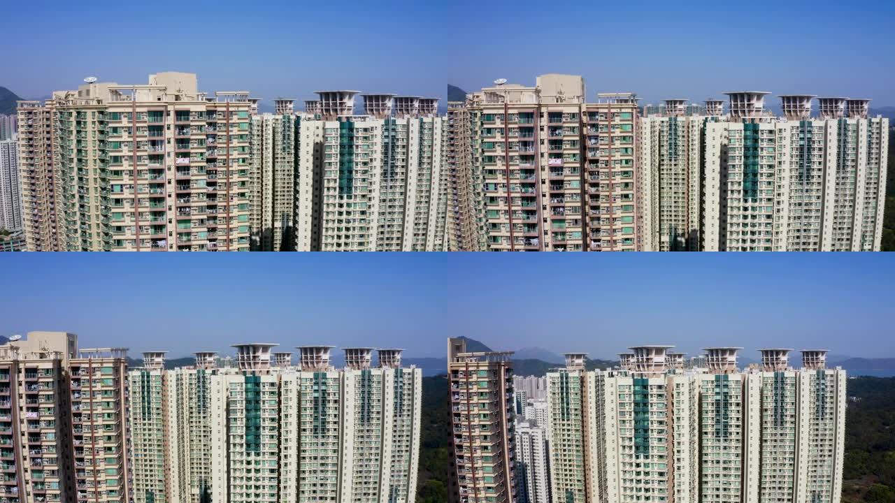 中国香港将军澳住宅俯视图