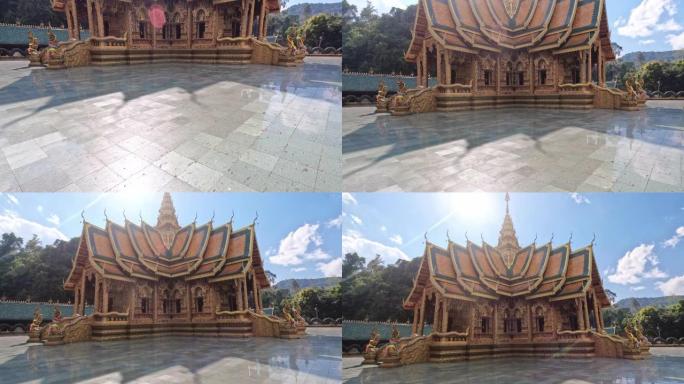 泰国清迈Wat phra buddhabart si roy temple地标