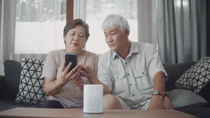 亚洲老年夫妇学会使用技术