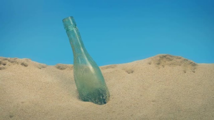 瓶子被冲上海滩瓶子被冲上海滩