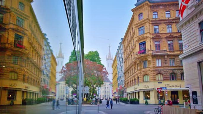 维也纳平静历史区创意景观