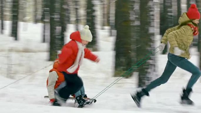 雪橇比赛