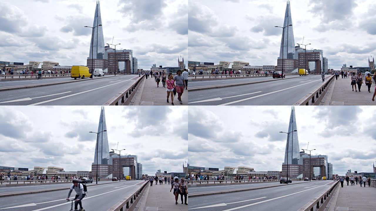 伦敦桥。旅游景点国外外国地标景观街头大桥