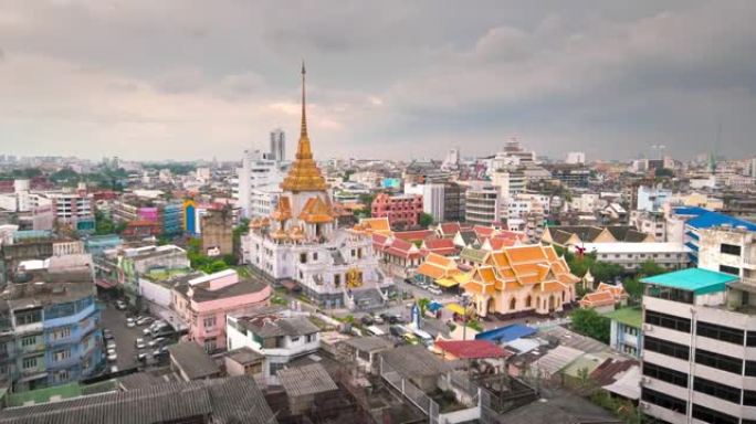 曼谷的金佛寺旅游金色东南亚