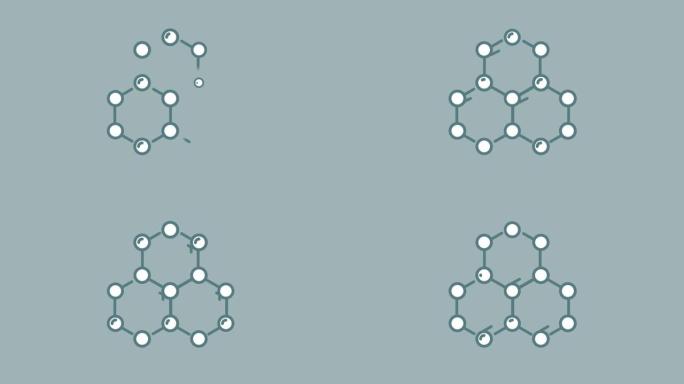 Α 通道上的分子结构线图标