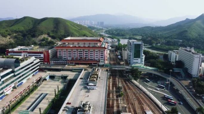 中国香港深圳罗湖的天际线景观