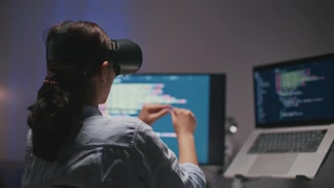 使用VR goggle的开发人员改进代码序列工作流以获得更好的性能