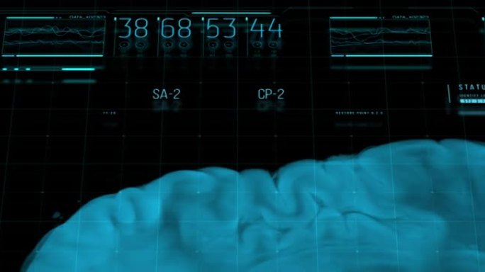 未来的医学hud界面研究和分析在物理世界中进入大脑的信息的接收，使用现代技术，MRI扫描，三维可视化