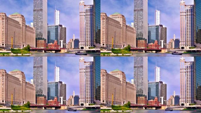 芝加哥办事处和市中心金融。