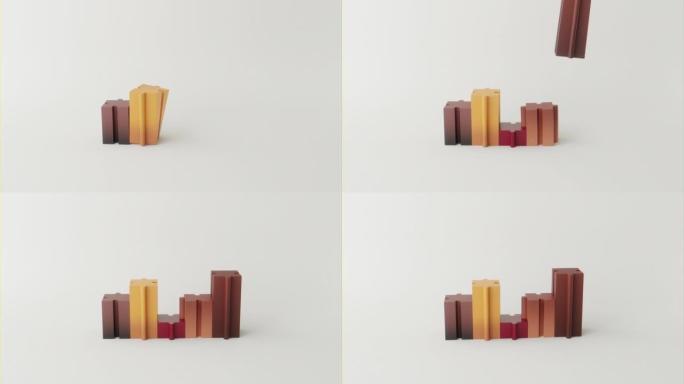 概念拼图块图拼接