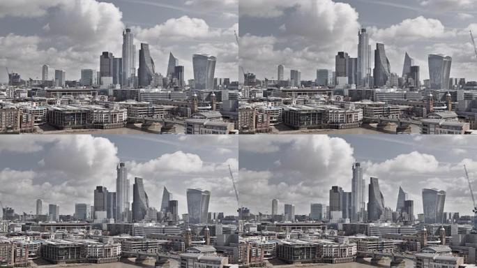 伦敦金融中心宣传片空镜头灰片