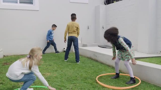 一群年轻朋友在外面一起玩的4k视频片段