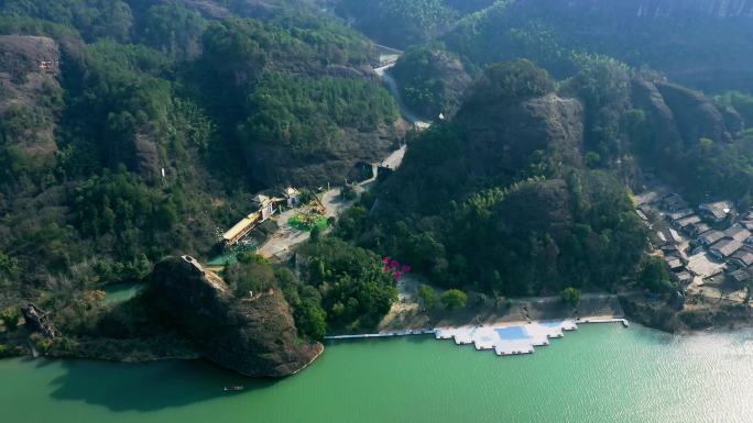 江西龙虎山风景区航拍