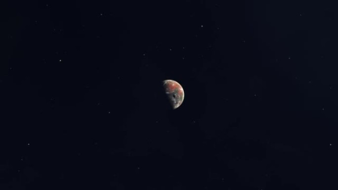 到达带有小岩石月亮的红色系外行星