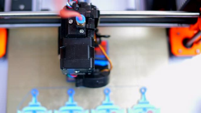 3D印刷机制作塑料模型