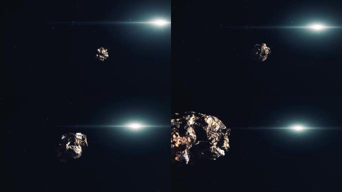 小行星太空岩石接近