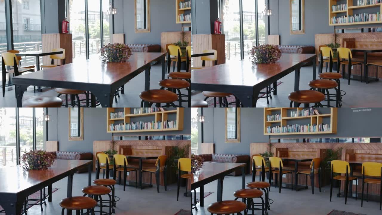 空咖啡馆室内装修咖啡厅国外外国
