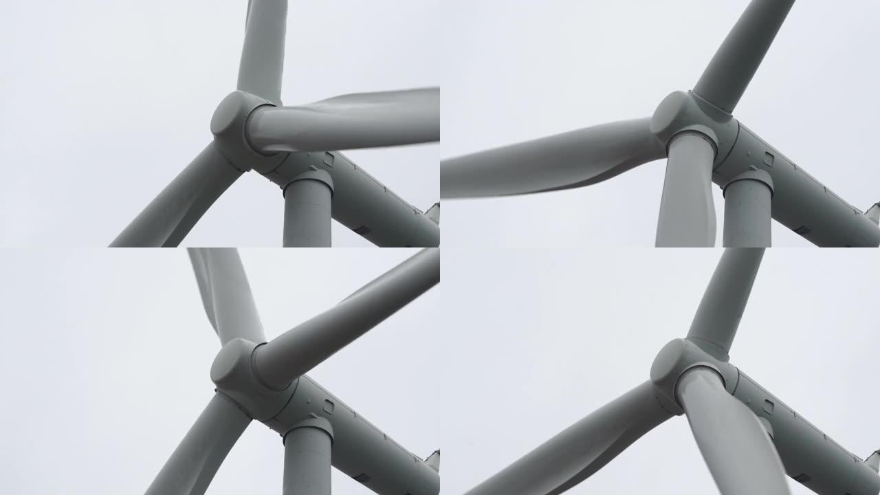 风力涡轮机发电风电资源环保发电电力能源建