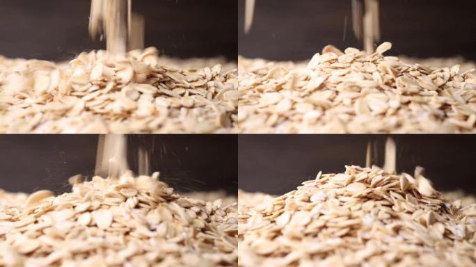 燕麦掉落燕麦素材燕麦视频燕麦饮品