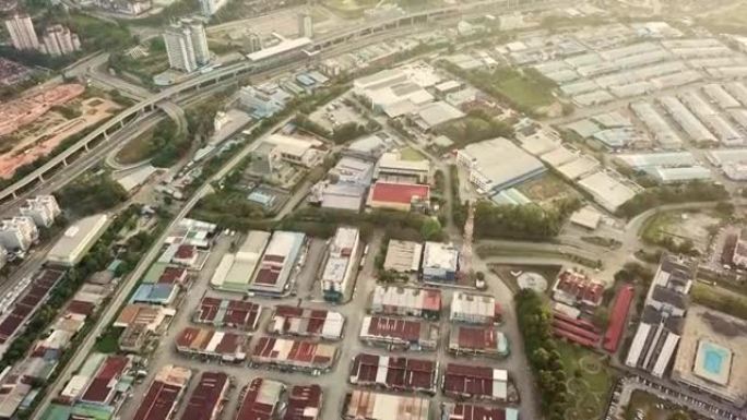 马来西亚吉隆坡甲洞轻工业领域的无人机观点