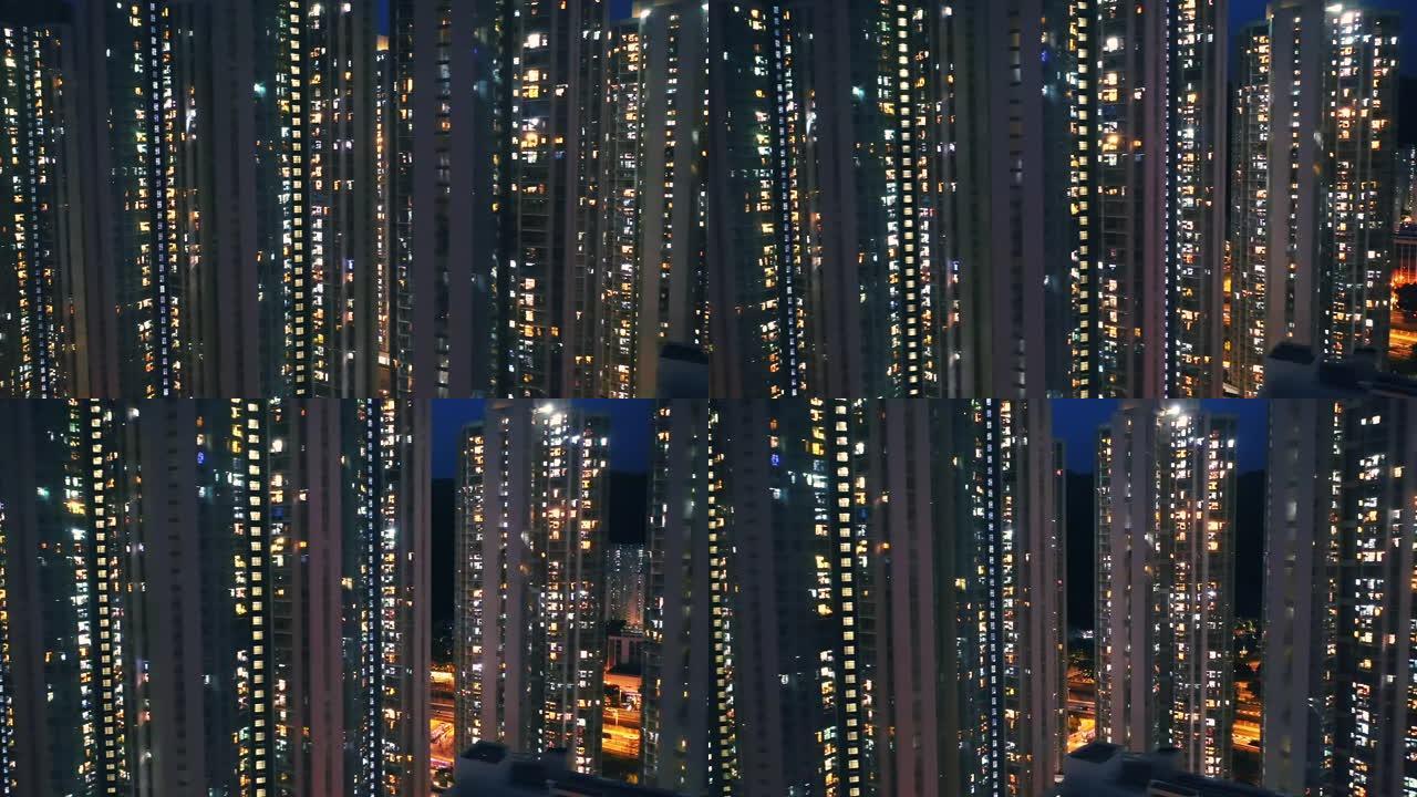 香港沙田山区马无人机景观