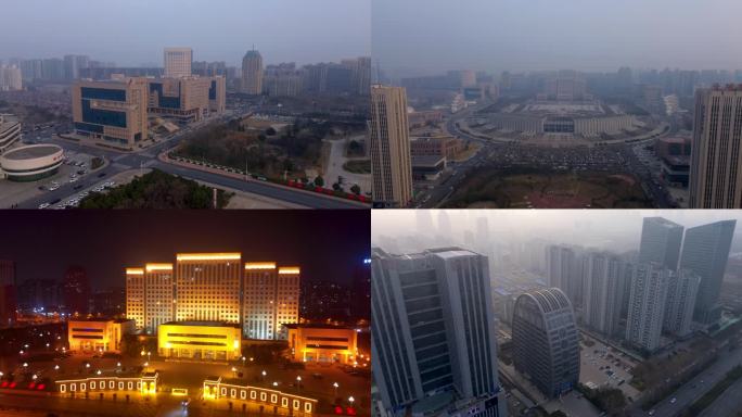 6组新乡 地标 航拍 平原博物院