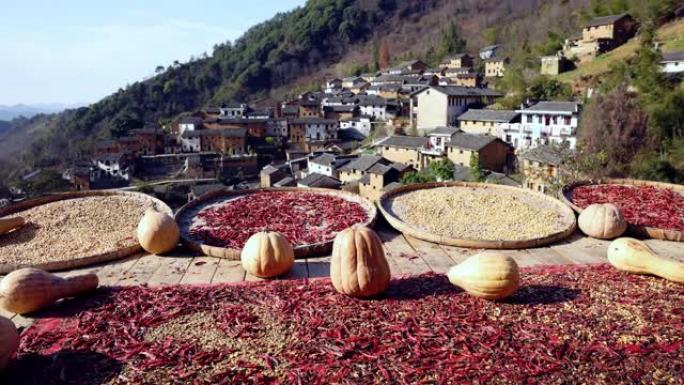 位于中国安徽省阳产县的徽派传统建筑古山村