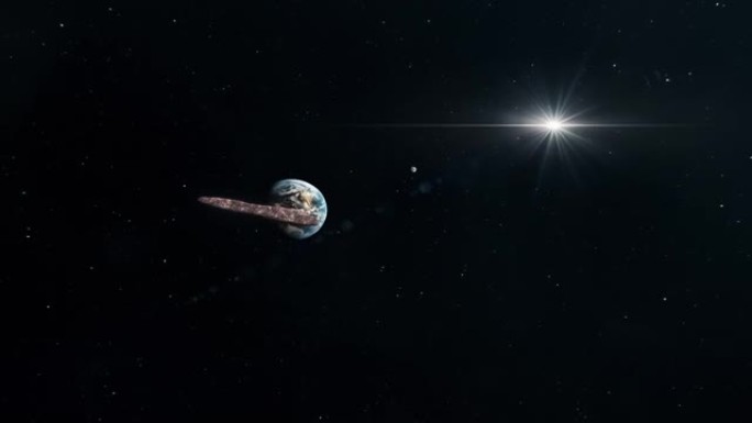 小行星Oumuamua穿越太阳系