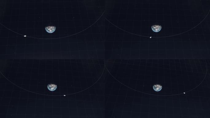 小行星用空间网格接近地球