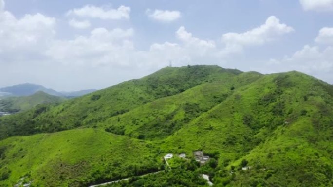 无人机山景高山大山郊区