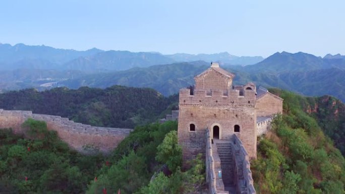 中国长城万里长城墙古建筑中国烽火台