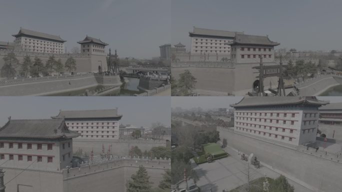 西安 城墙 航拍 御3d-log