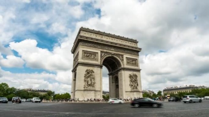 时间流逝: 巴黎凯旋门