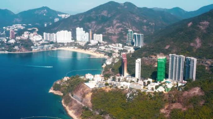 香港岛东南沿海的浅水湾。香港