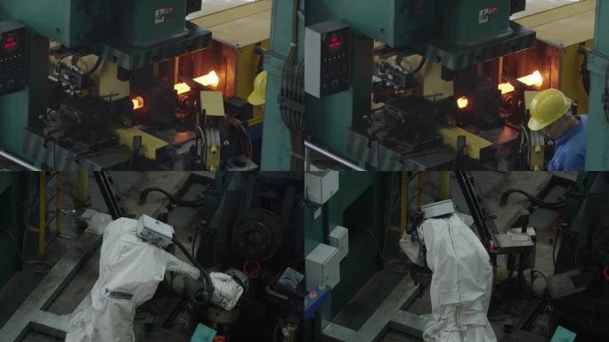 工业生产机械臂精密制造国企大国工匠