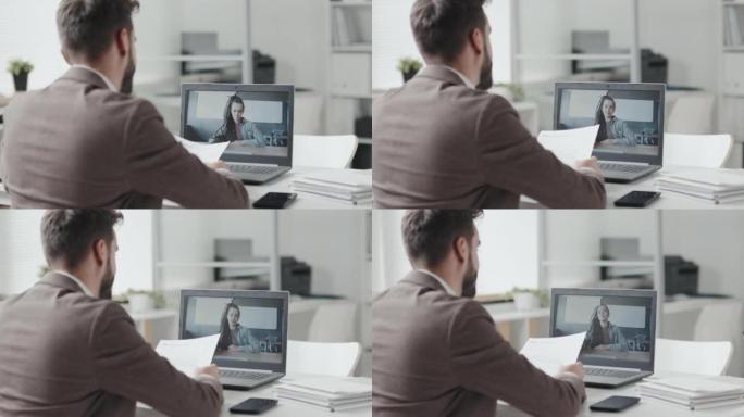 商人视频呼叫女人近悦远来付款台满腔热忱